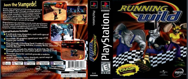 Running Wild - PlayStation | VideoGameX