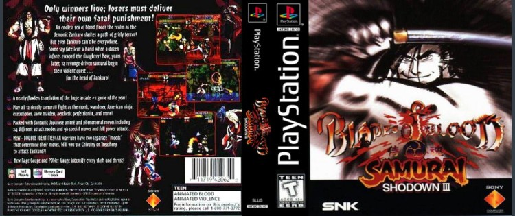Samurai Shodown III: Blades of Blood - PlayStation | VideoGameX
