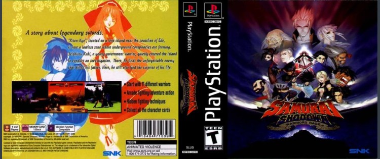 Samurai Shodown Warrior's Rage - PlayStation | VideoGameX