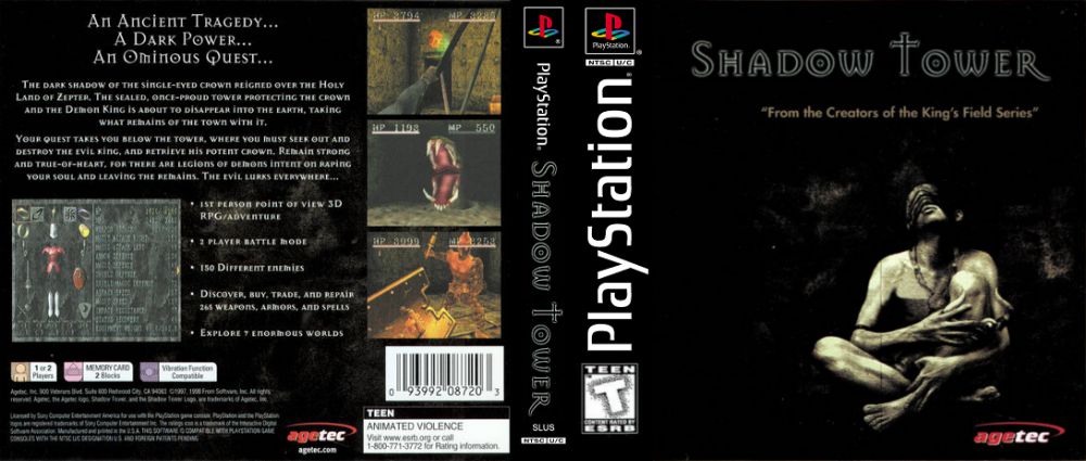 Shadow tower ps1 discount