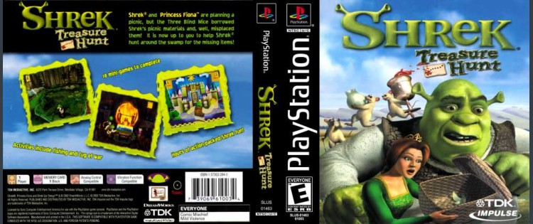 Shrek Treasure Hunt - PlayStation | VideoGameX