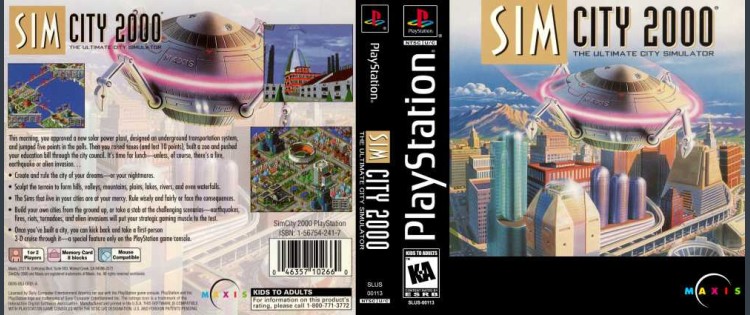 SimCity 2000 - PlayStation | VideoGameX