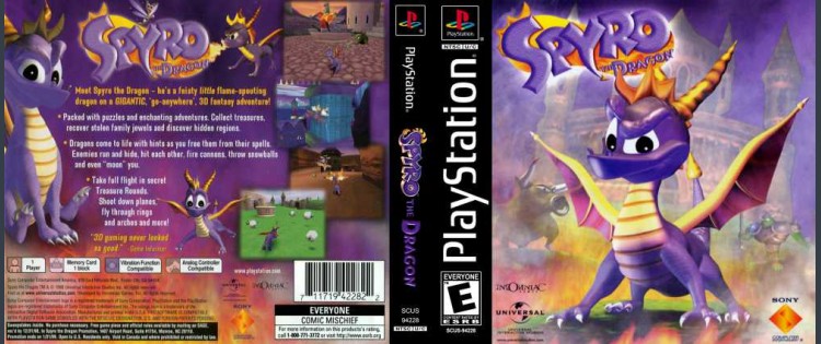 Spyro the Dragon - PlayStation | VideoGameX