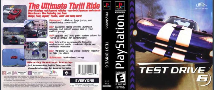 Test Drive 6 - PlayStation | VideoGameX