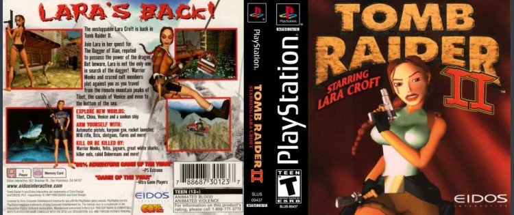 Tomb Raider II Starring Lara Croft - PlayStation | VideoGameX