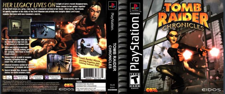 Tomb Raider: Chronicles - PlayStation | VideoGameX