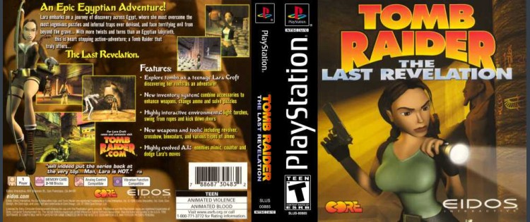 Tomb Raider: The Last Revelation - PlayStation | VideoGameX