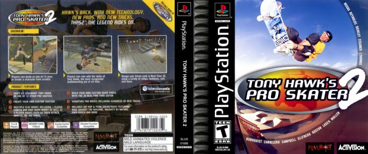 Tony Hawk's Pro Skater 2 - PlayStation | VideoGameX