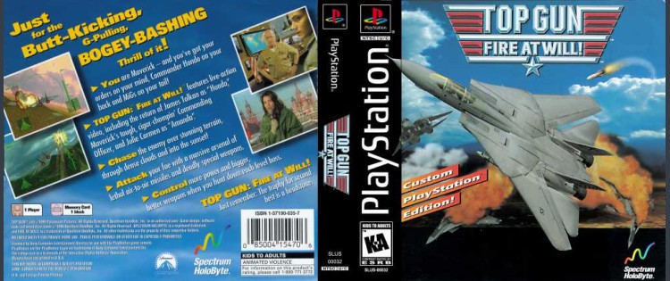 Top Gun: Fire at Will - PlayStation | VideoGameX