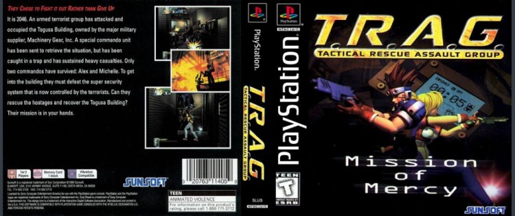 T.R.A.G.: Mission of Mercy - PlayStation | VideoGameX