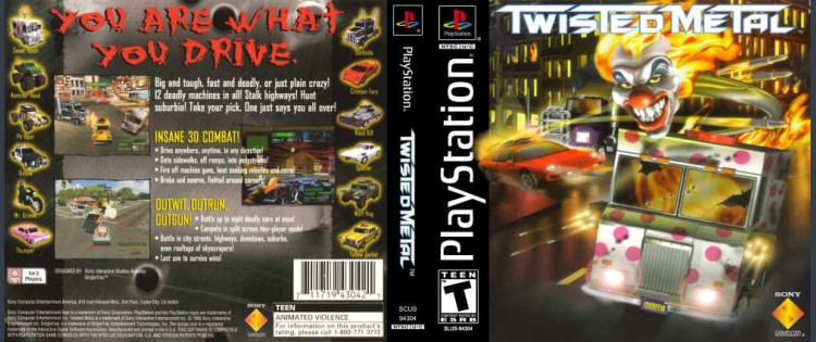 Twisted Metal - PlayStation | VideoGameX