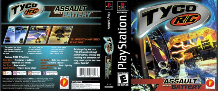 Tyco R/C: Assault with a Battery - PlayStation | VideoGameX