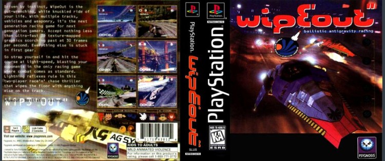 WipEout - PlayStation | VideoGameX
