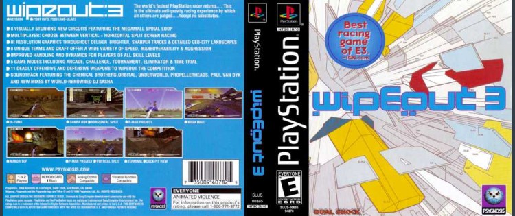 Wipeout 3 - PlayStation | VideoGameX