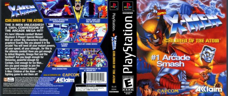 X-Men Children of the Atom - PlayStation | VideoGameX