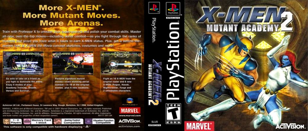 X-Men: Mutant Academy 2 - PlayStation | VideoGameX