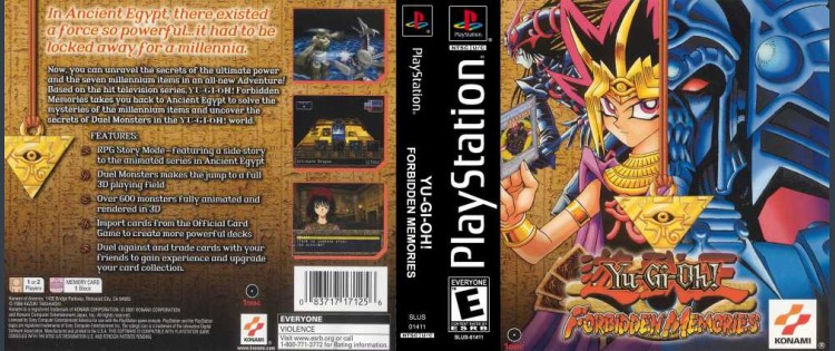 Yu-Gi-Oh! Forbidden Memories - PlayStation | VideoGameX