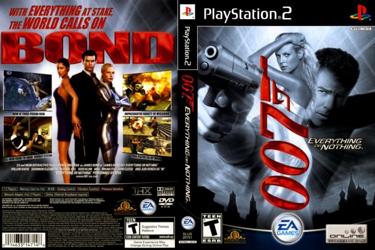 007: Everything or Nothing - PlayStation 2 | VideoGameX