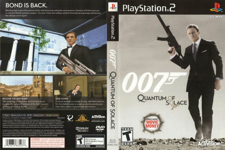 007: Quantum of Solace - PlayStation 2 | VideoGameX
