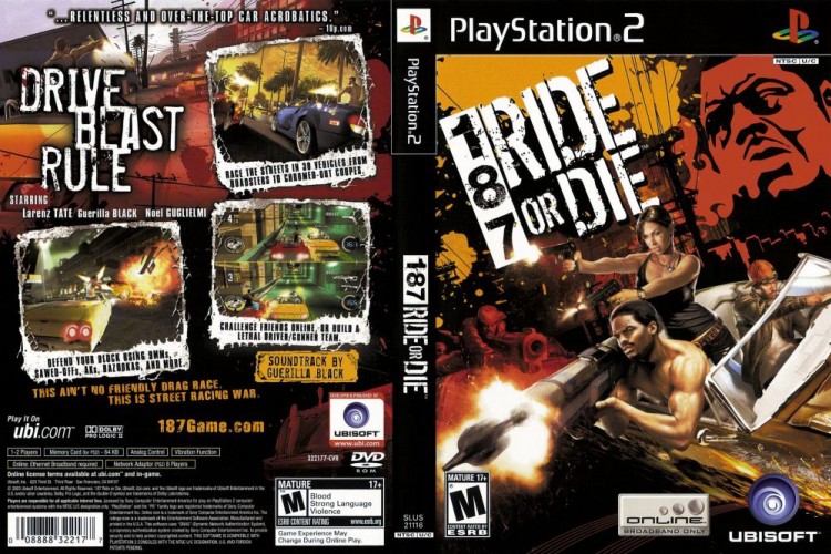 187 Ride or Die - PlayStation 2 | VideoGameX