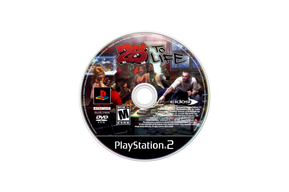 25 to Life - PlayStation 2 PS2 - Used - Disc Only - PNP Games Online Store