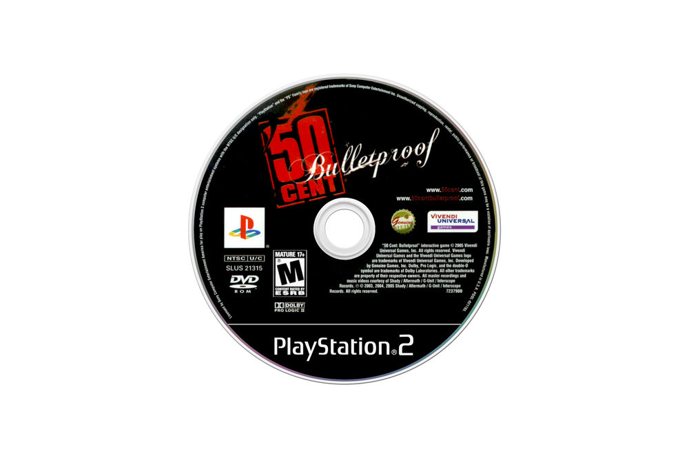 50 Cent: Bulletproof - PlayStation 2 | VideoGameX