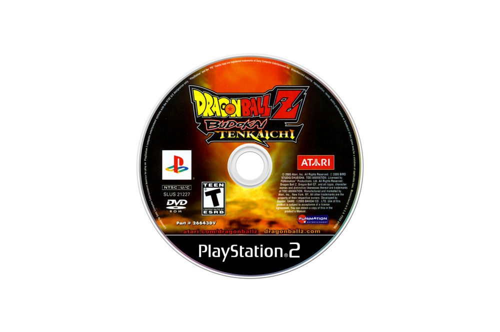 Playstation 2 PS2 Dragon Ball Z Budokai Game Complete 742725266438