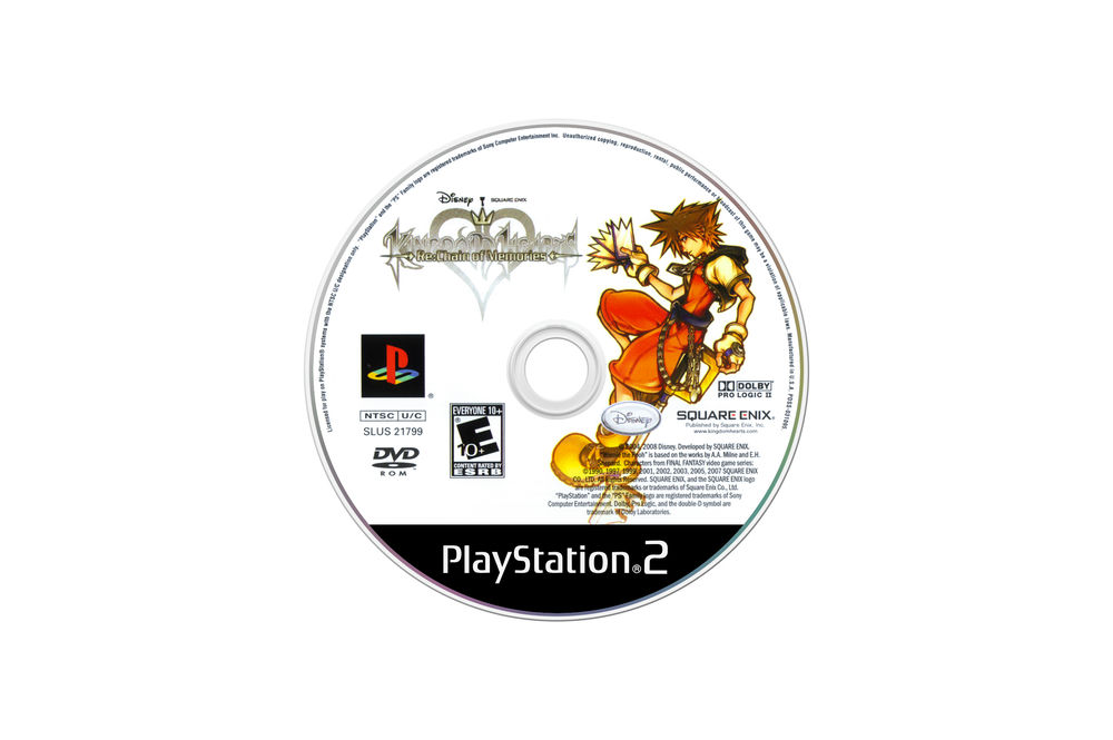 Kingdom Hearts Playstation PS2 Disc Only