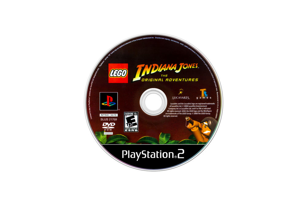 Lego indiana 2025 jones playstation 2