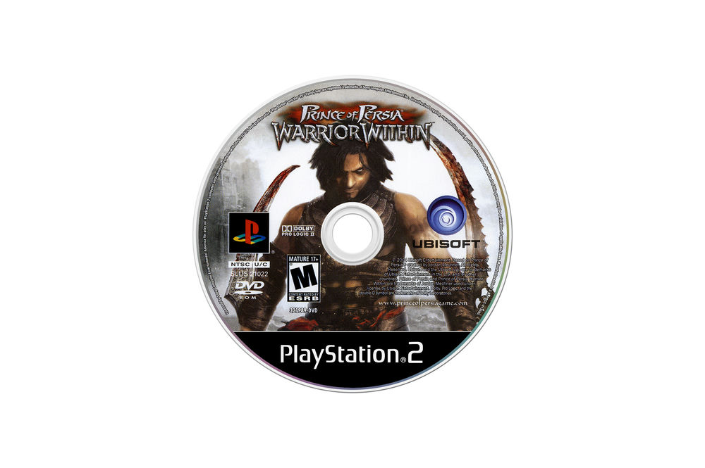 Prince of Persia Warrior Within - PlayStation 2, Ubi Soft, DVD 8888321989