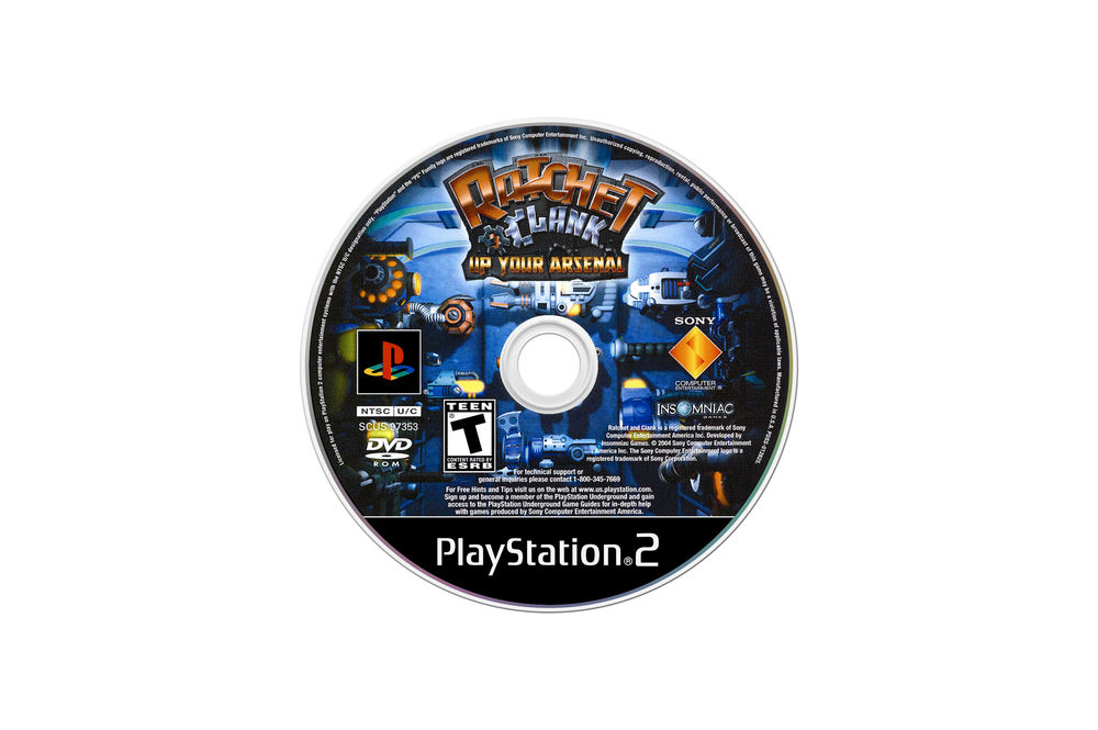 Ratchet and Clank Up Your Arsenal Sony Playstation 2 Game