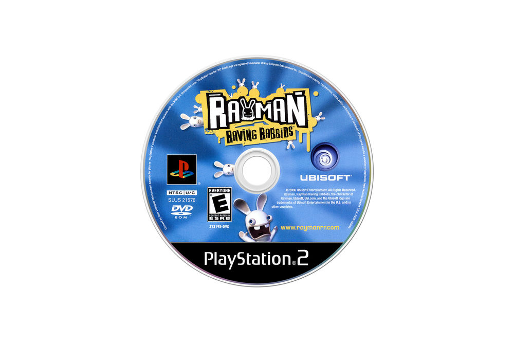 Jogo Ps2 Rayman Raving Rabbids