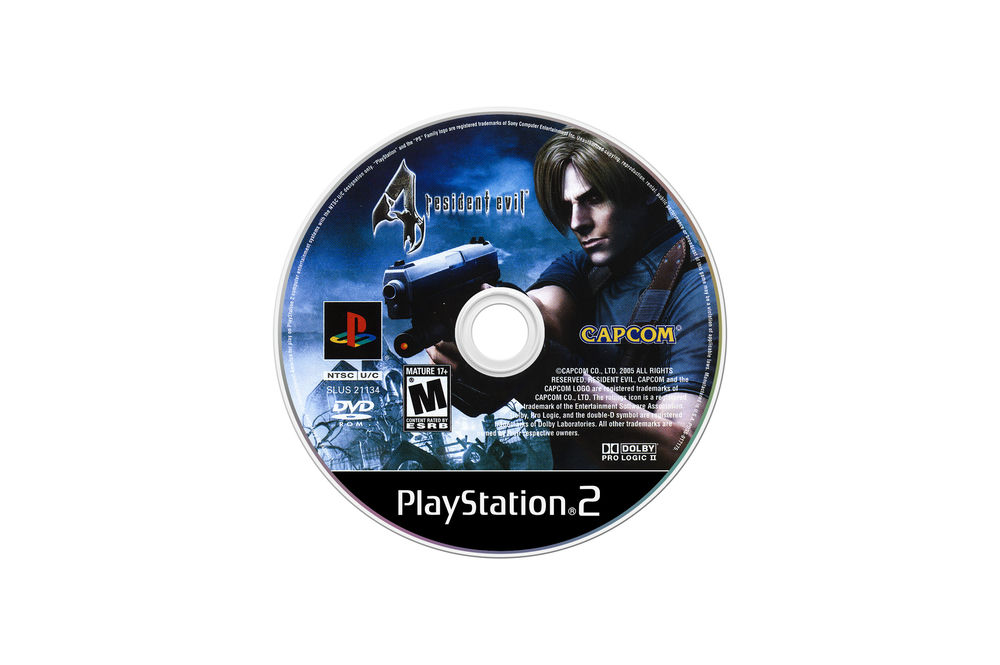 Resident Evil 4 [SLUS 21134] (Sony Playstation 2) - Box Scans