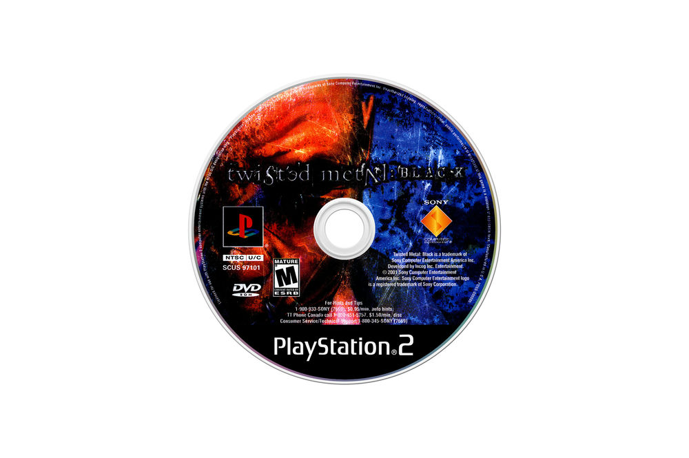 TWISTED METAL: BLACK SEMINOVO – PS2