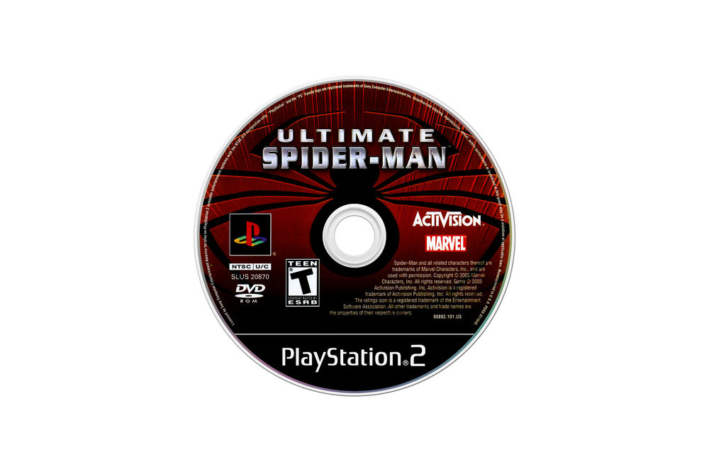 Ultimate Spiderman Playstation 2 