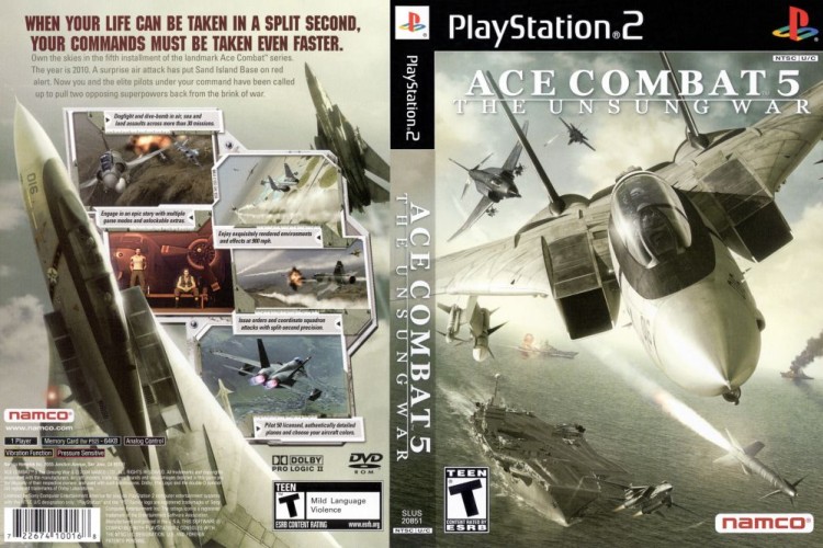 Ace Combat 5: The Unsung War - PlayStation 2 | VideoGameX