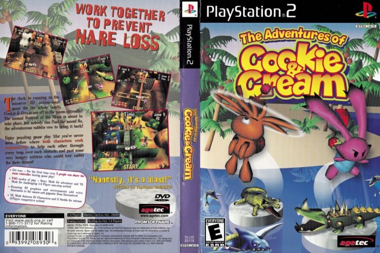 Adventures of Cookie & Cream - PlayStation 2 | VideoGameX