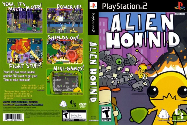 Alien Hominid - PlayStation 2 | VideoGameX