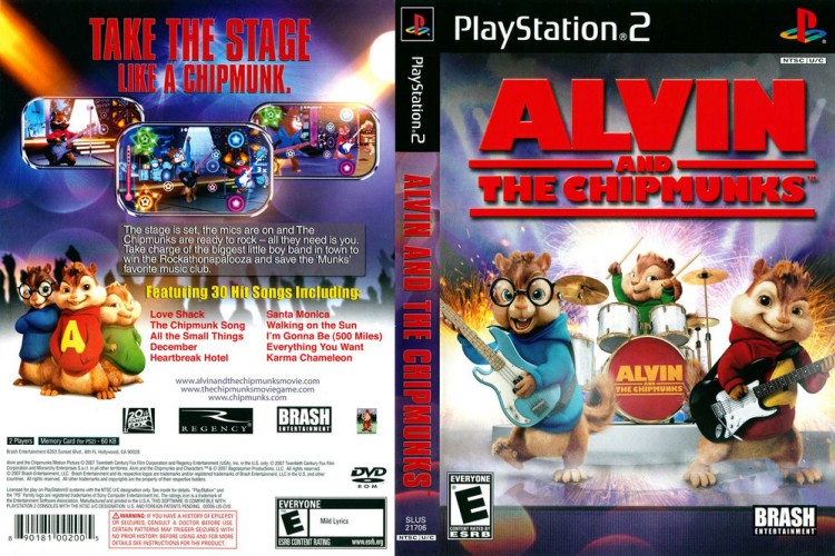 Alvin and the Chipmunks - PlayStation 2 | VideoGameX
