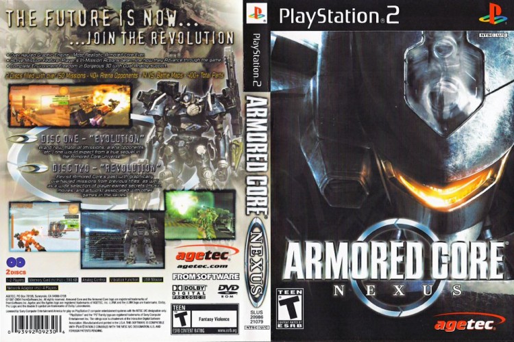 Armored Core: Nexus - PlayStation 2 | VideoGameX