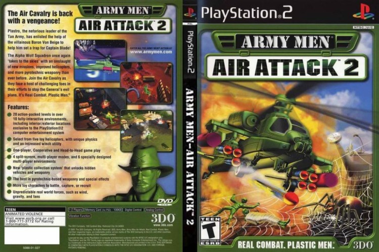 Army Men: Air Attack 2 - PlayStation 2 | VideoGameX