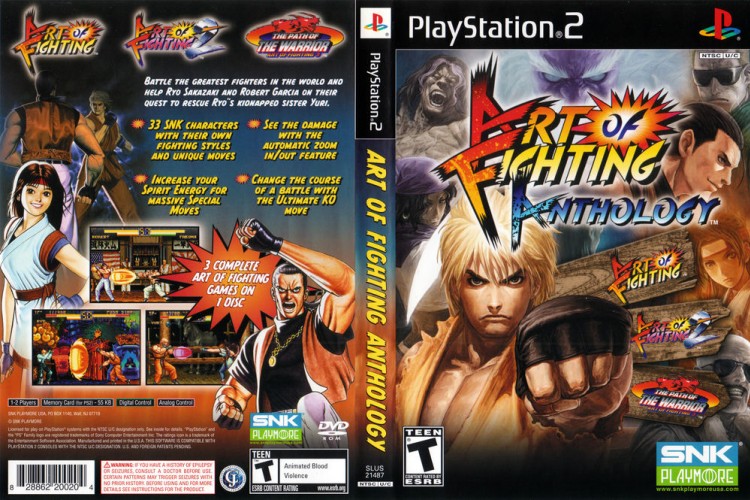Art of Fighting Anthology - PlayStation 2 | VideoGameX