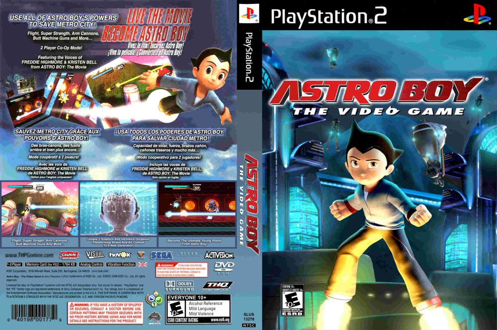  Astro Boy: The Video Game - PlayStation 2 : D3