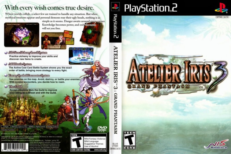 Atelier Iris 3: Grand Phantasm - PlayStation 2 | VideoGameX