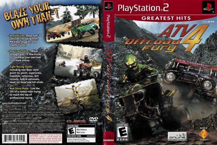 ATV Offroad Fury 4 - PlayStation 2 | VideoGameX
