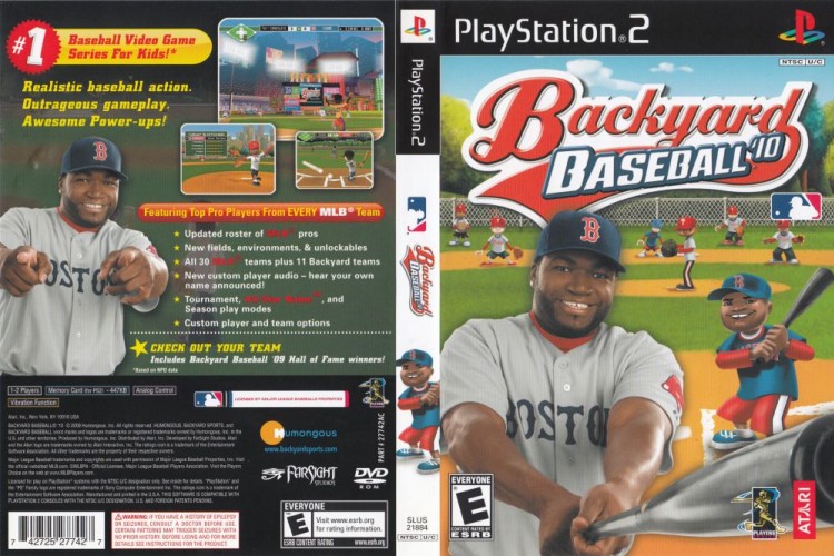 Backyard baseball playstation 2 discount