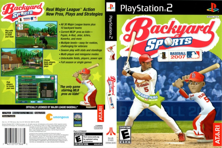 Backyard Baseball 2007 - PlayStation 2 | VideoGameX