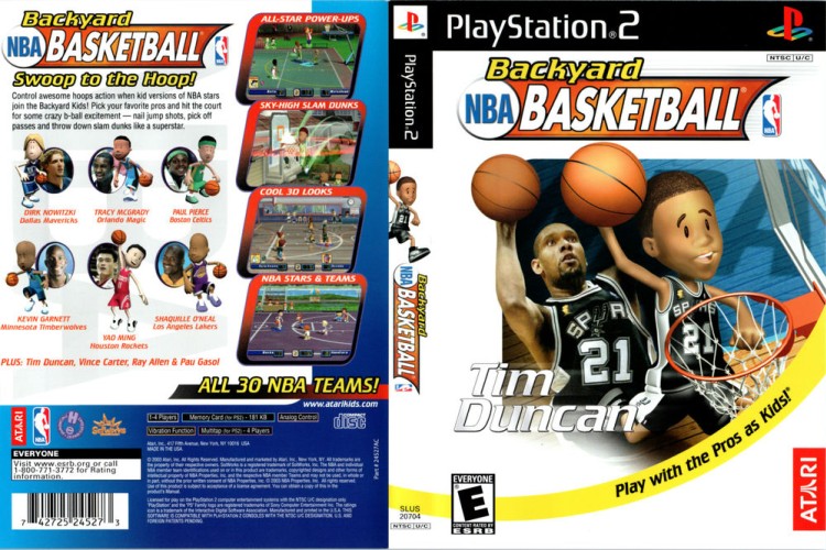 Backyard NBA Basketball - PlayStation 2 | VideoGameX