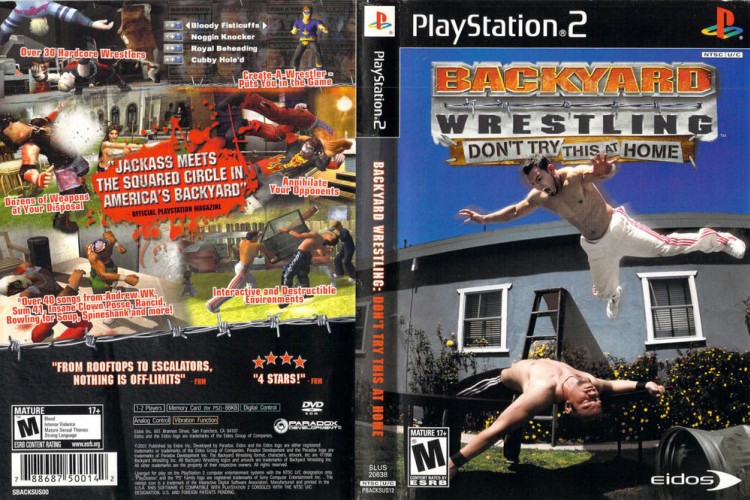 Backyard Wrestling: Don't Try This at Home - PlayStation 2 | VideoGameX