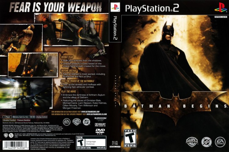 Batman Begins - PlayStation 2 | VideoGameX